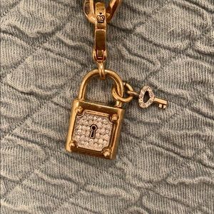 Juicy Couture Locket and Key Charm